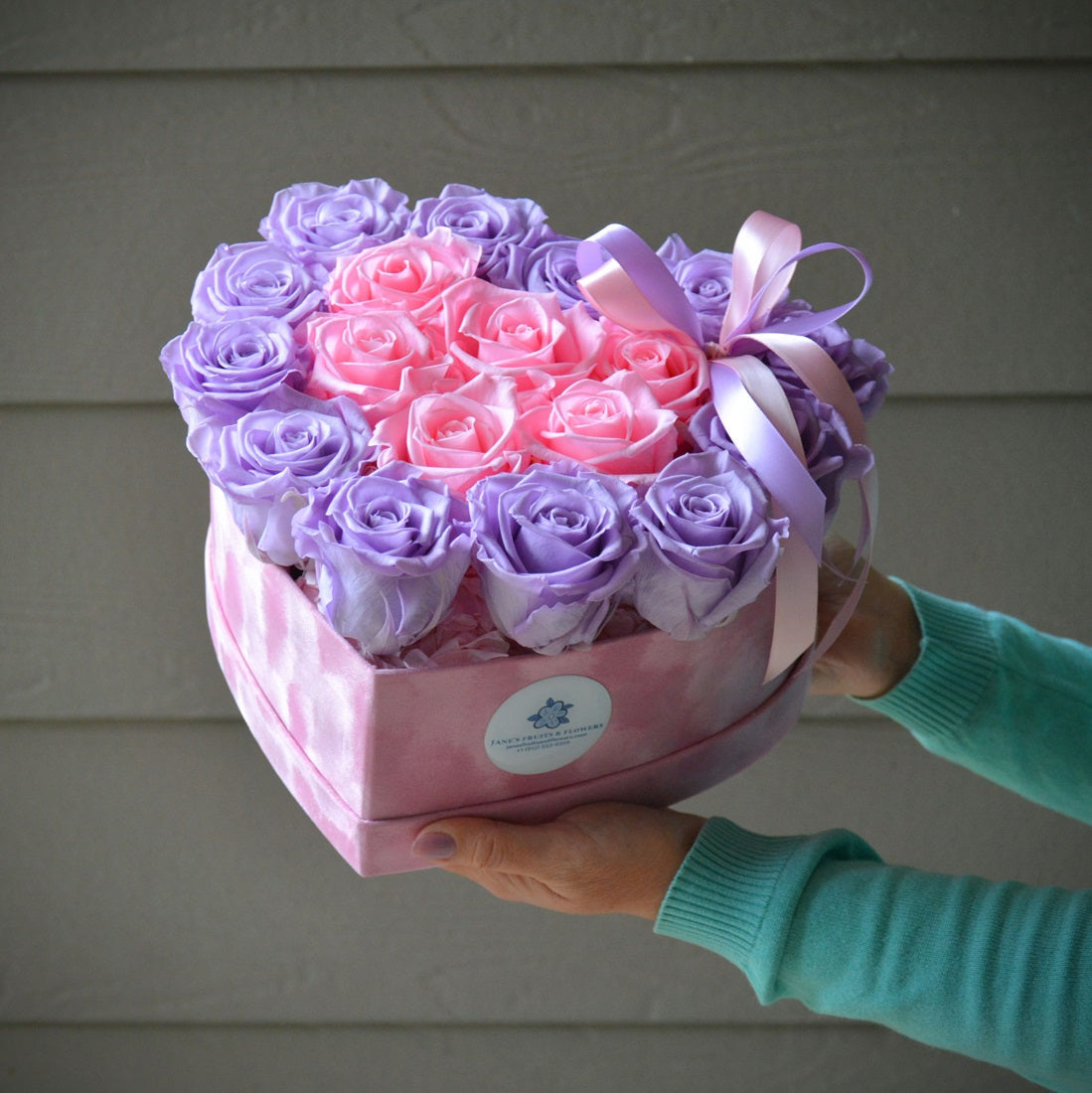 Provence Lavender Bouquet (preserved roses)