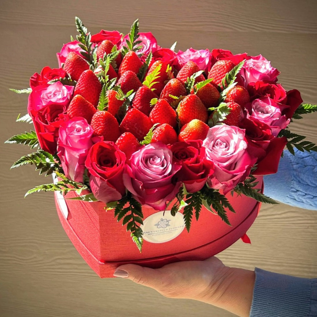 Red Heart Bouquet