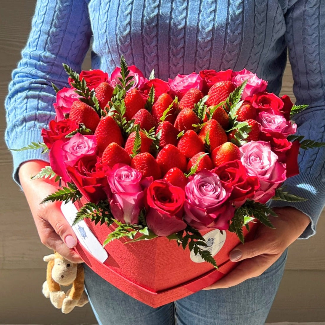 Red Heart Bouquet