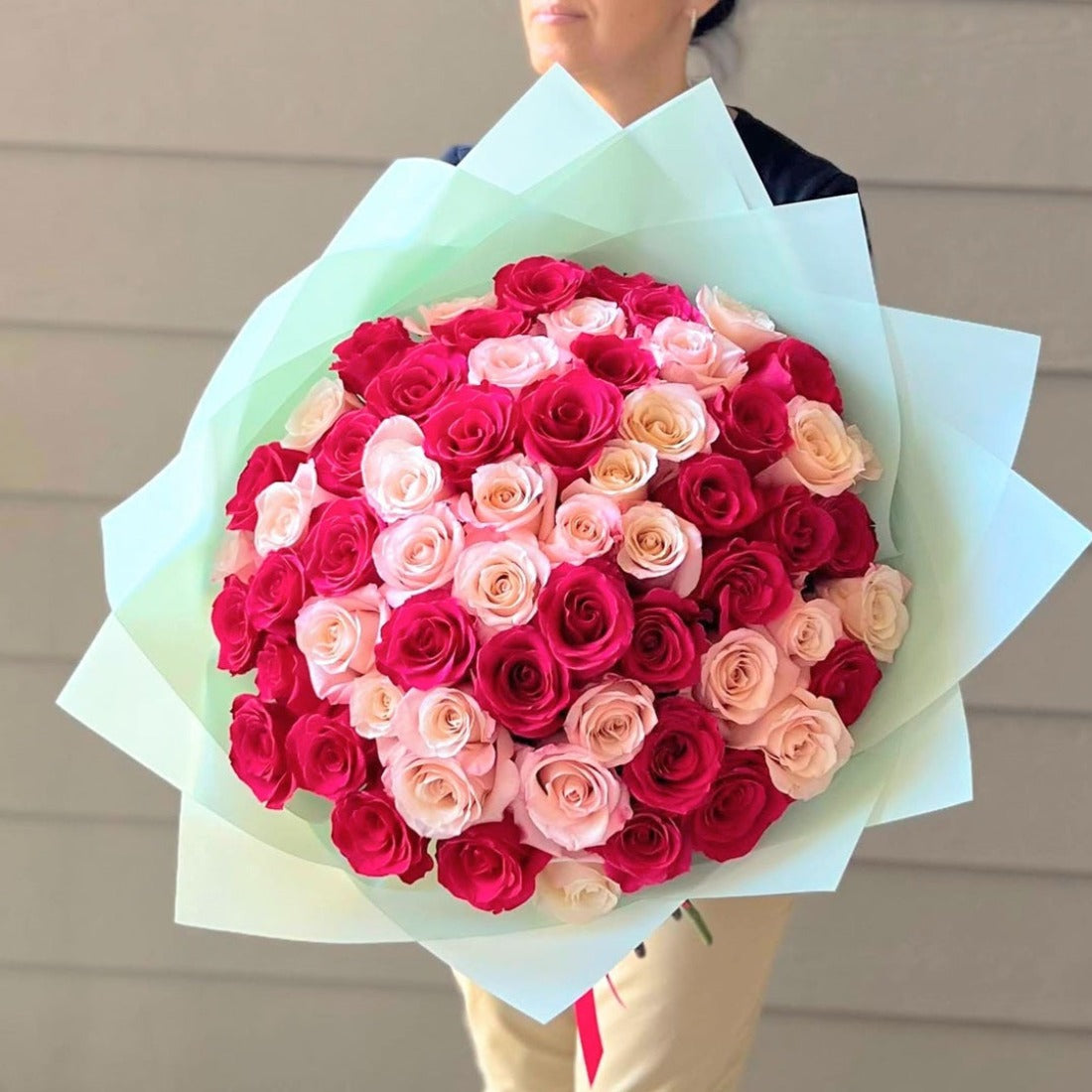 50 VIP Pink Premium Bouquet