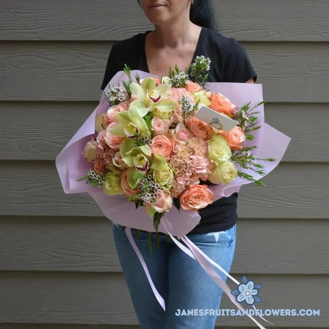 Bouquet of Delights - Jane's Fruits And Flowers