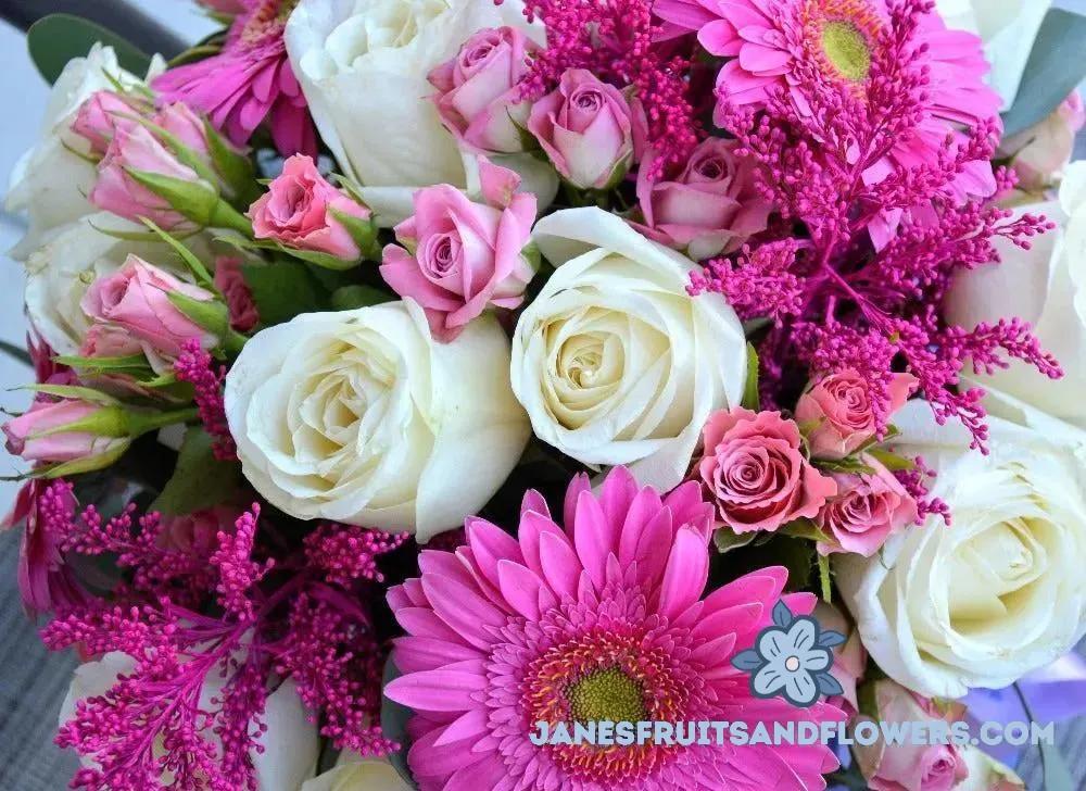 Charm Bouquet - Jane's Fruits And Flowers