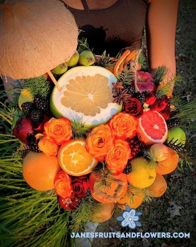 Christmas Island Bouquet - Jane's Fruits And Flowers
