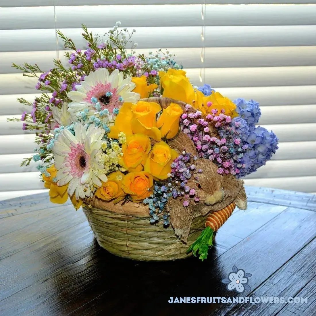Easter Bunny Bouquet - Jane's Fruits And Flowers