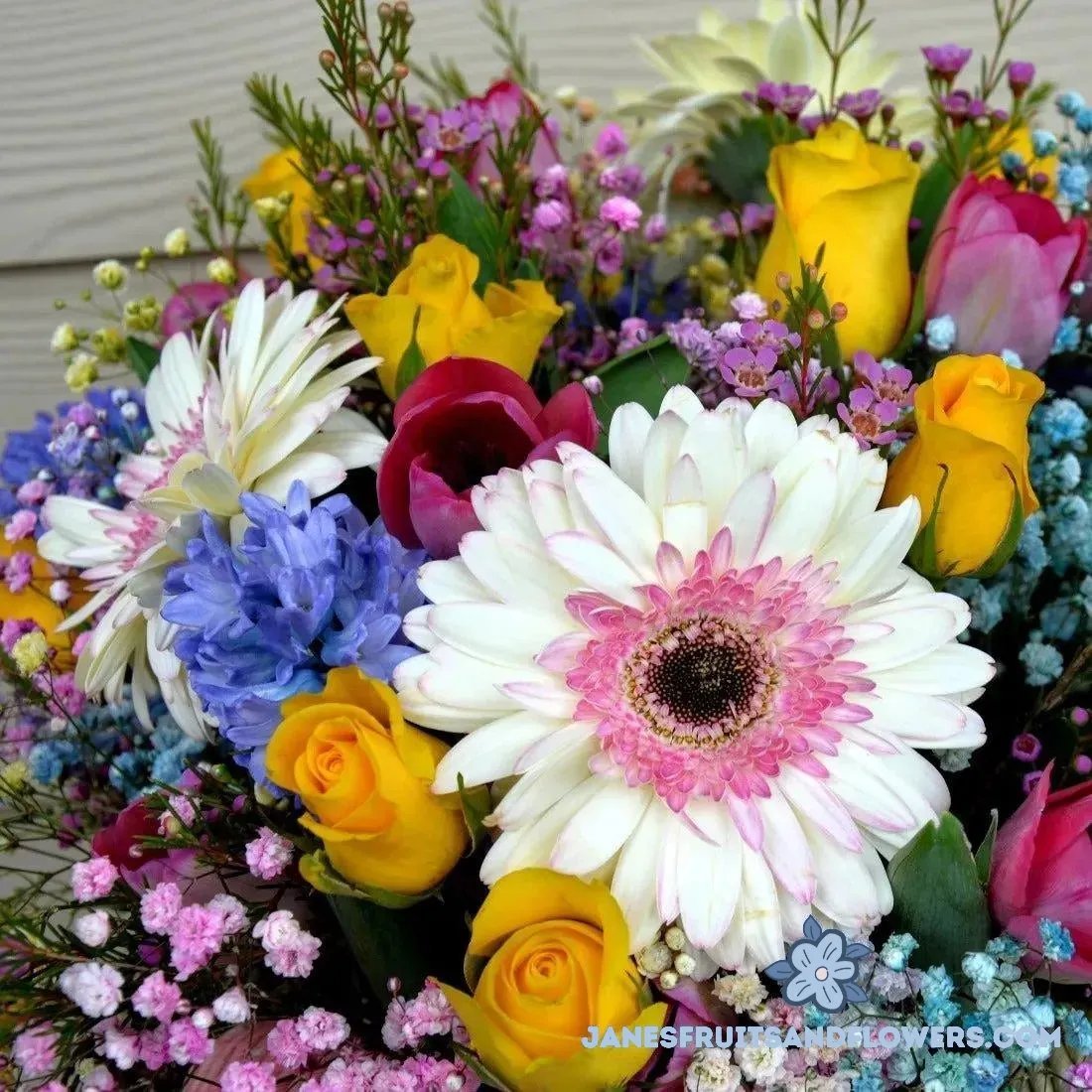 Easter Nest Bouquet - Jane's Fruits And Flowers