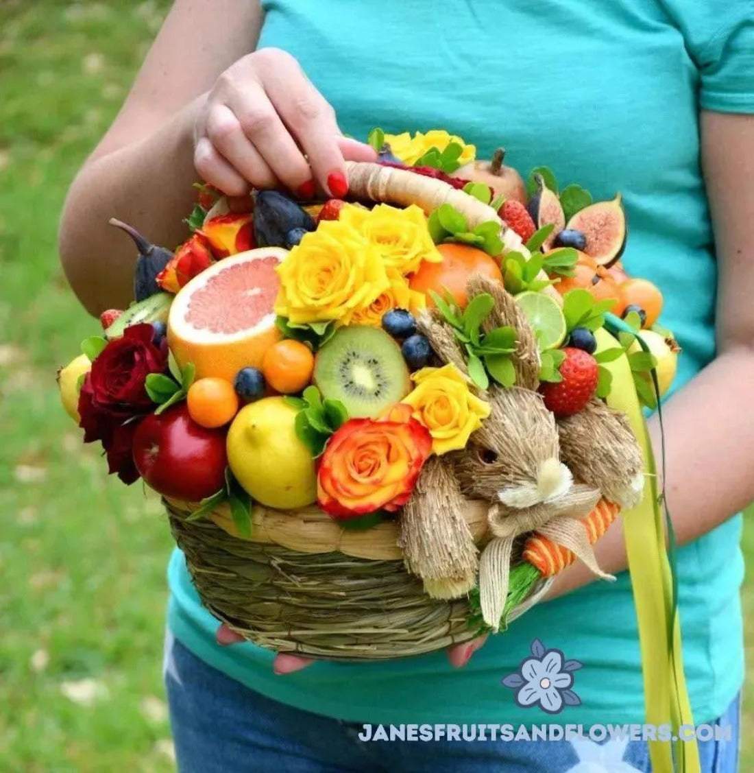Fruit Basket - Jane's Fruits And Flowers