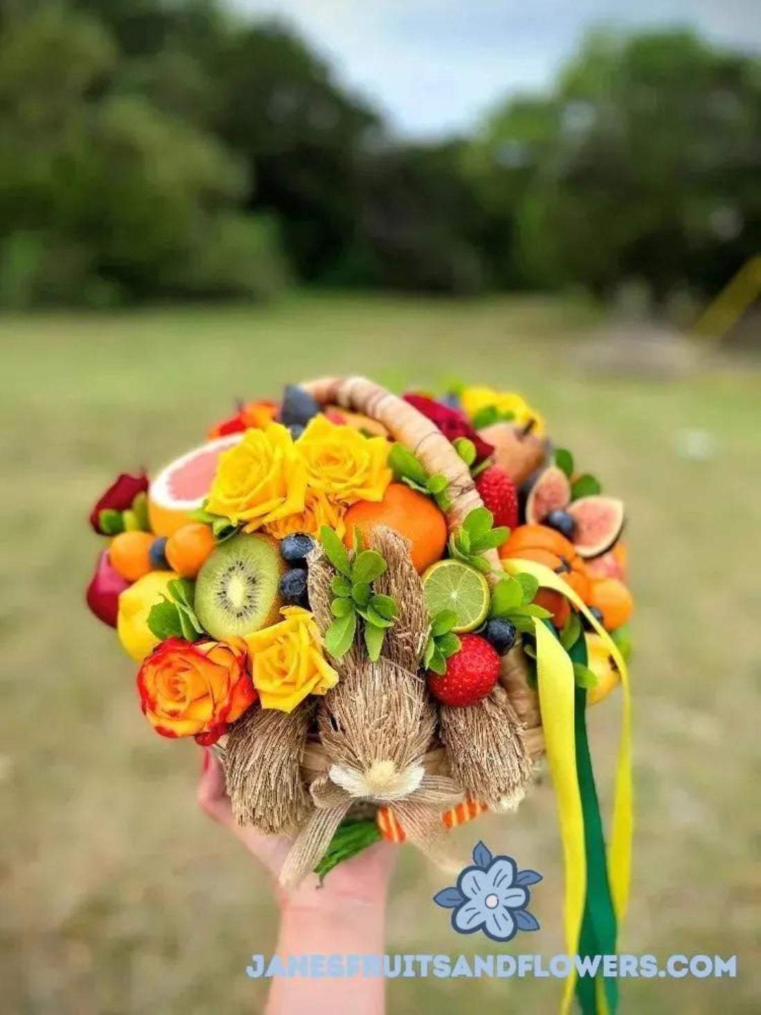 Fruit Basket - Jane's Fruits And Flowers