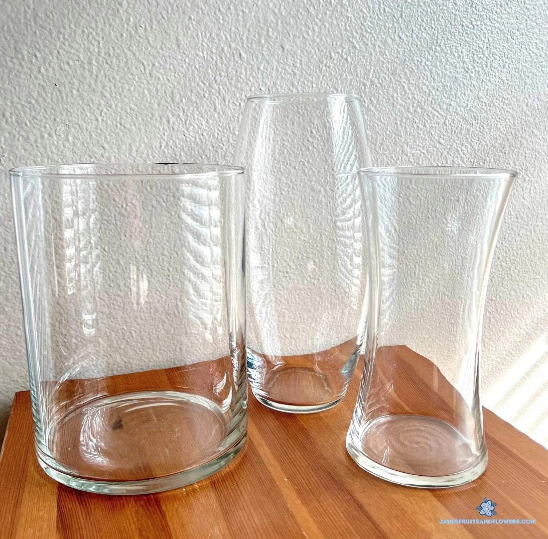 Glass Vase for Flowers - Jane's Fruits And Flowers