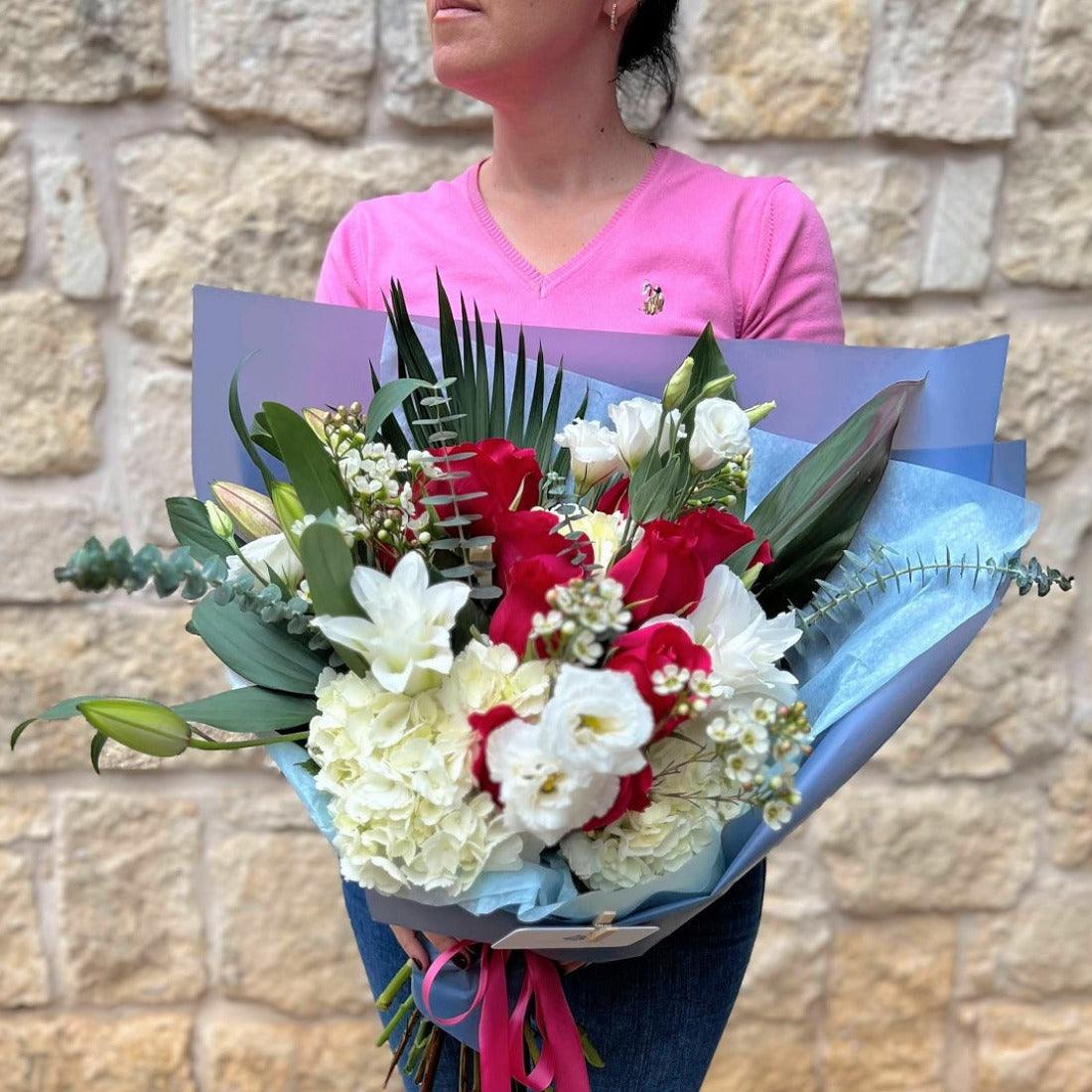 Wow Bouquet - Janes Fruits and Flowers