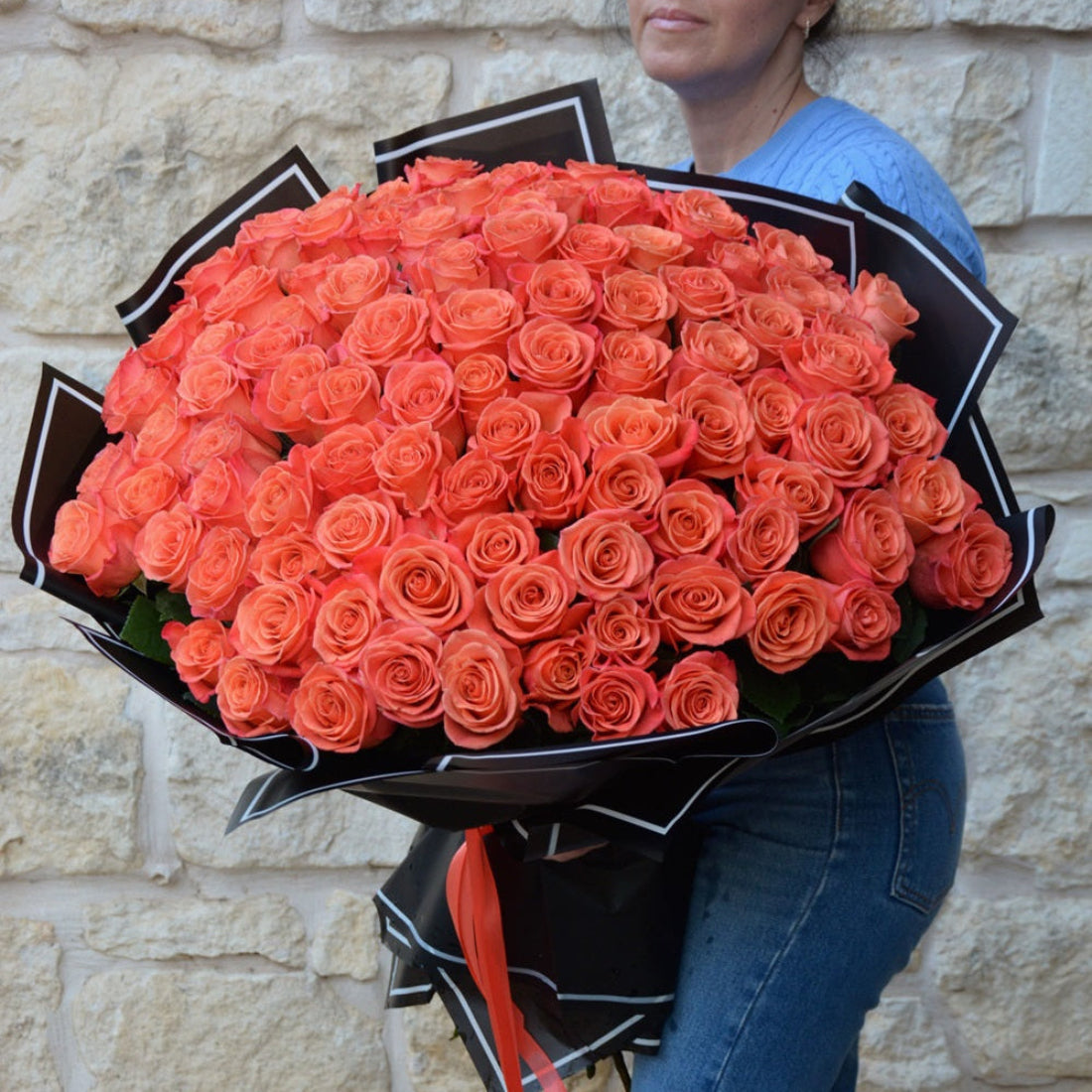 100 Roses Bouquets