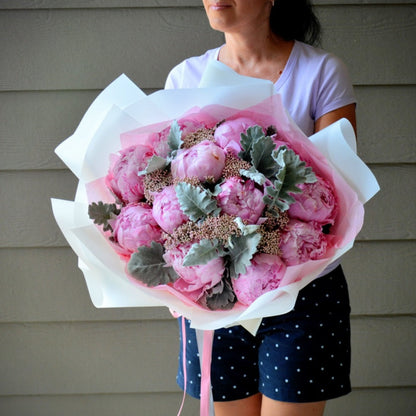 Romantic Peonies Bouquet