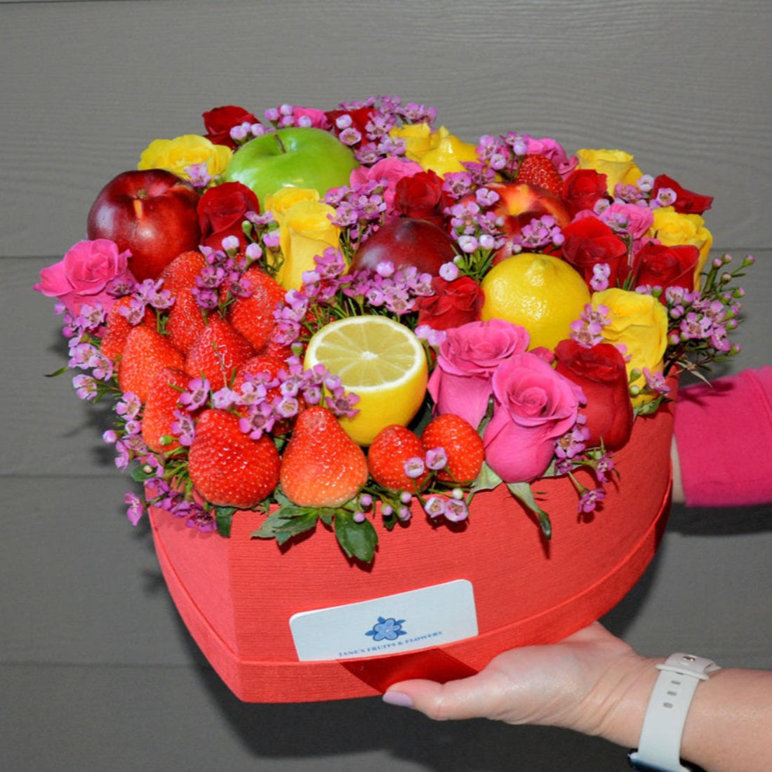 Fruity Heart Bouquet