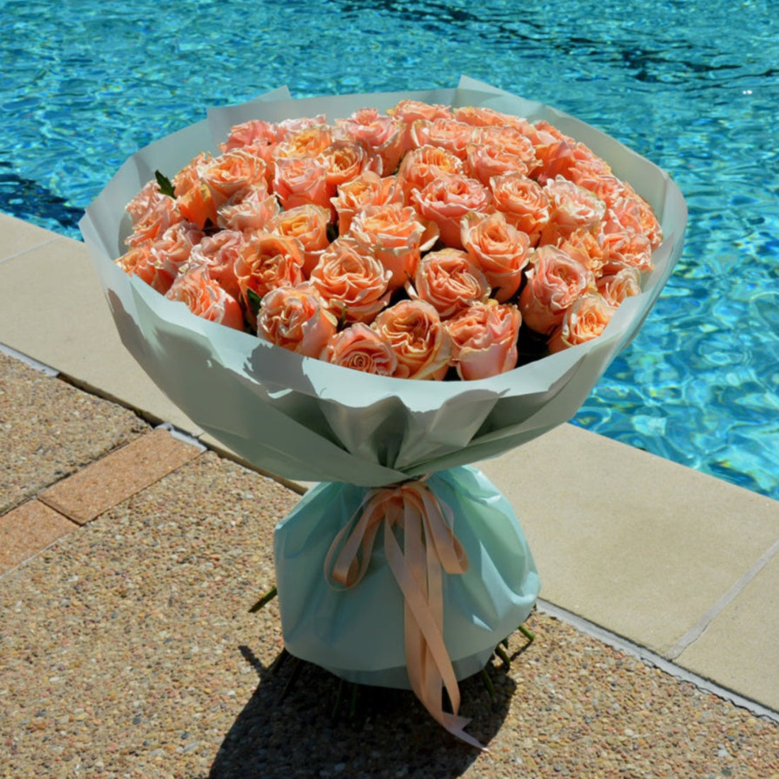 50 Phoenix Roses Bouquet