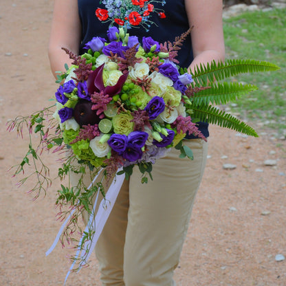Velvet Orchard Bridal Bouquet