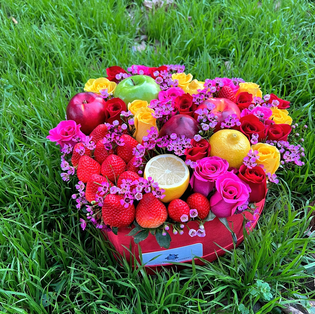 Fruity Heart Bouquet