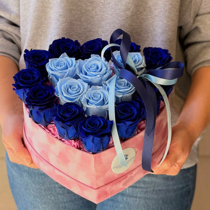 Blue Moon Bouquet (preserved roses)