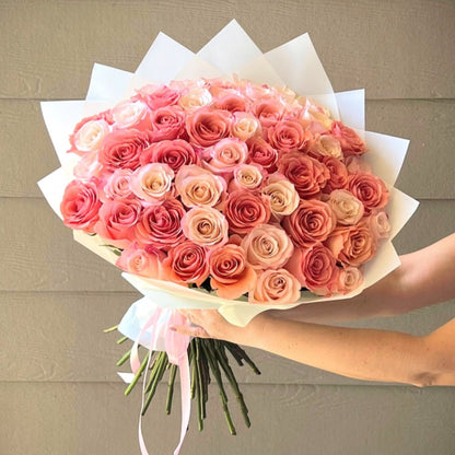 50 Premium Roses Bouquet