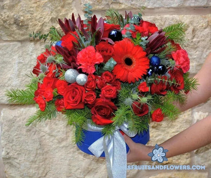 Christmas Star Bouquet - Jane's Fruits And Flowers