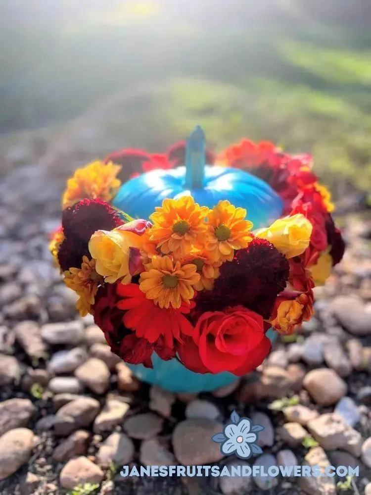 Colorful Halloween Air Pumpkin - Jane's Fruits And Flowers