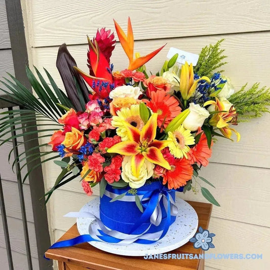 Exotic Island Bouquet - Jane's Fruits And Flowers