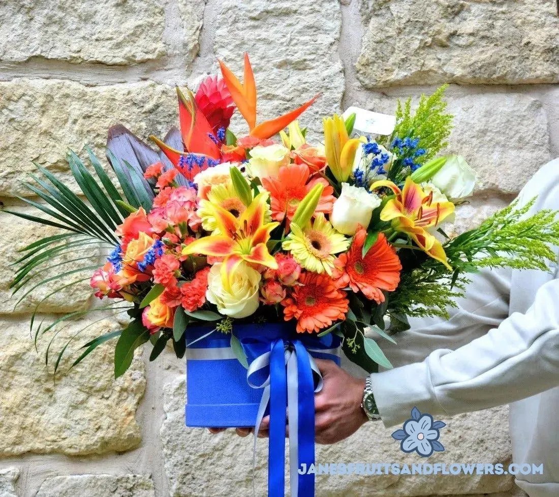 Exotic Island Bouquet - Jane's Fruits And Flowers
