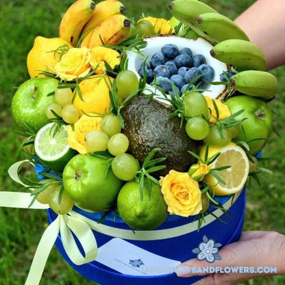 Green Flash Bouquet - Jane's Fruits And Flowers