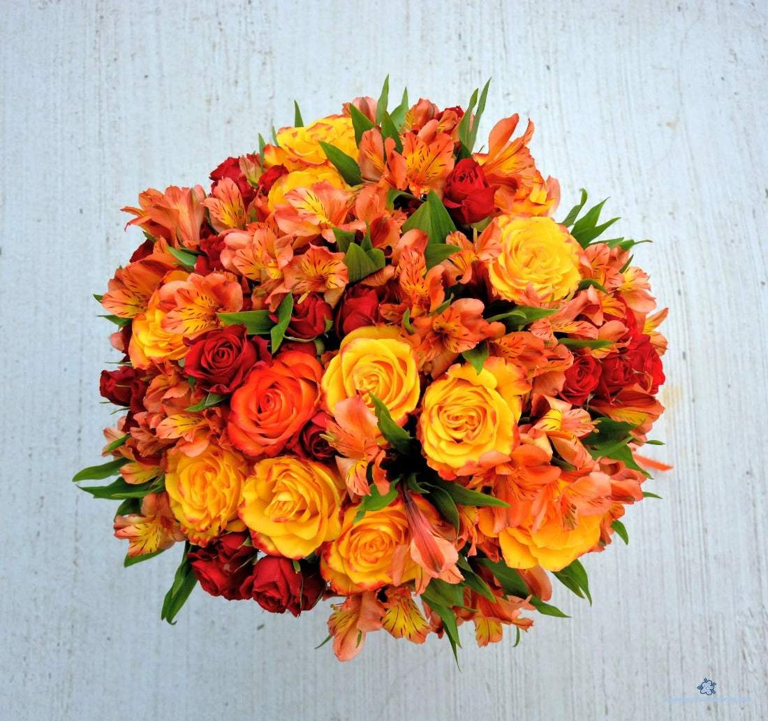 Paradise Sunset Bouquet - Jane's Fruits And Flowers