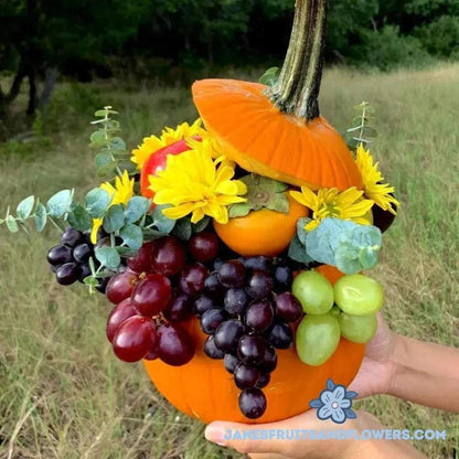 Pumpkin composition - Jane's Fruits And Flowers