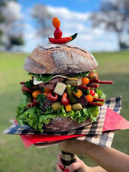 Texas Burger Bouquet - Janes Fruits and Flowers