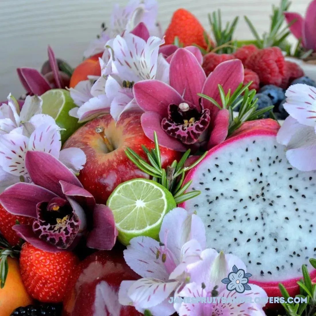 Wild Orchid Bouquet - Jane's Fruits And Flowers