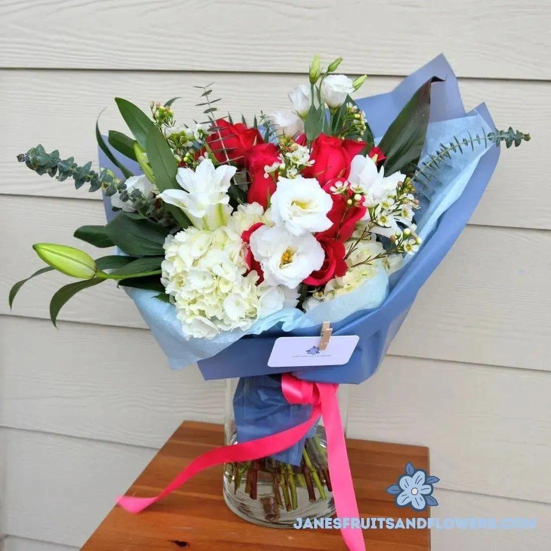 Wow Bouquet - Janes Fruits and Flowers